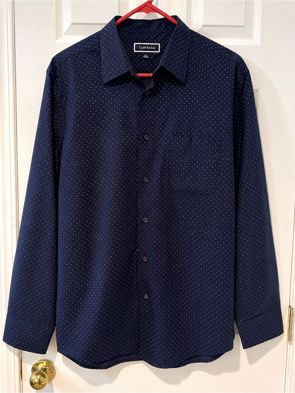 NWOT Club Room Large Button Down Casual Long Sleeve Shirt